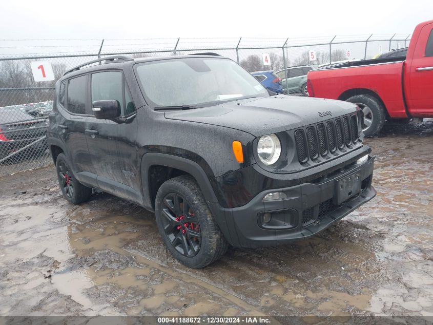 VIN ZACCJBBH3JPG75832 2018 Jeep Renegade, Altitude 4X4 no.1