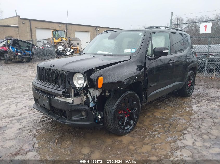 VIN ZACCJBBH3JPG75832 2018 Jeep Renegade, Altitude 4X4 no.2