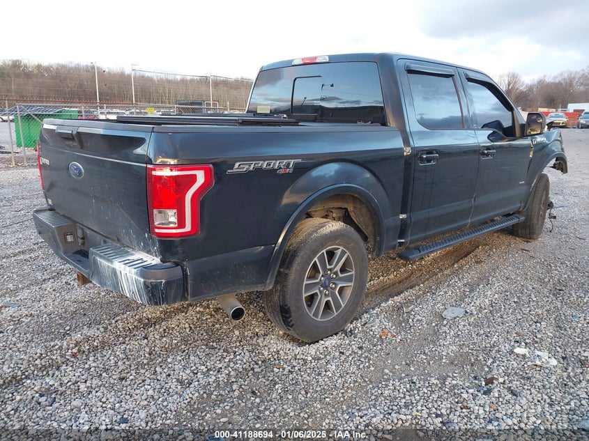 2017 FORD F150 VIN: 1FTEW1EG6HKC57695