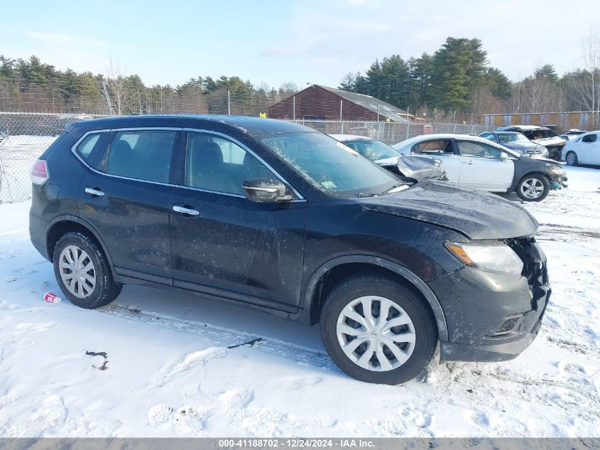 2015 Nissan Rogue S VIN: KNMAT2MV0FP533317 Lot: 41188702