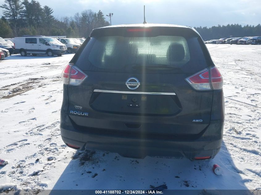 2015 Nissan Rogue S VIN: KNMAT2MV0FP533317 Lot: 41188702