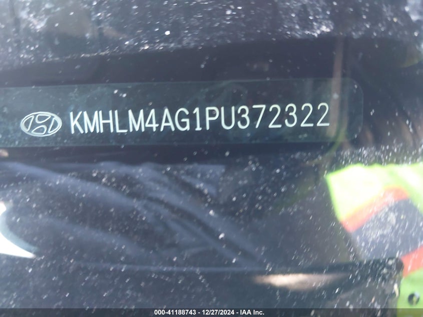2023 HYUNDAI ELANTRA VIN: KMHLM4AG1PU372322