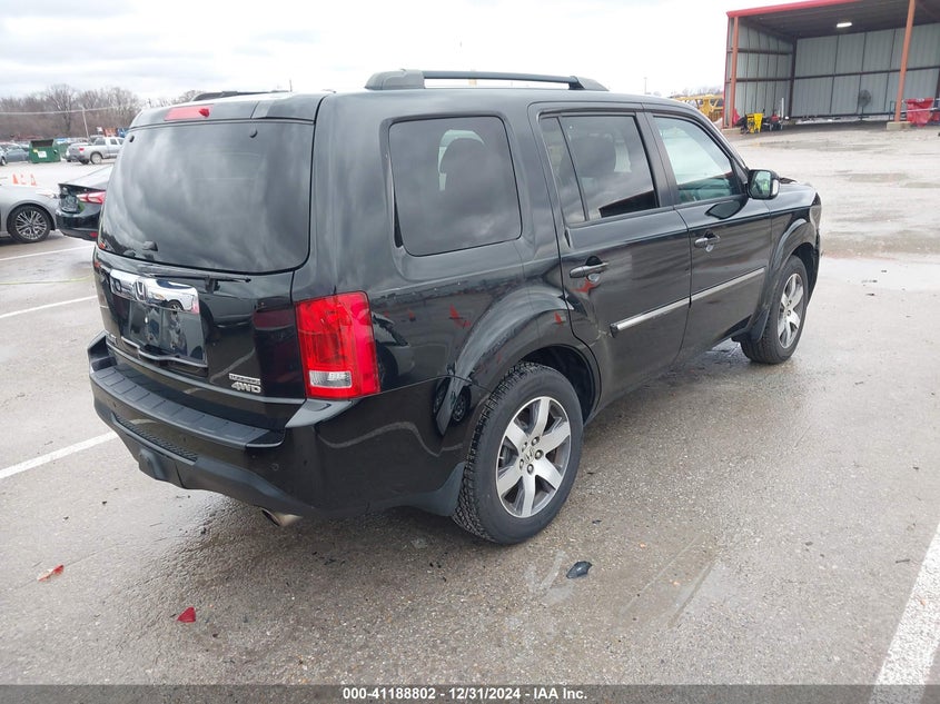 2013 HONDA PILOT TOURING - 5FNYF4H9XDB004866