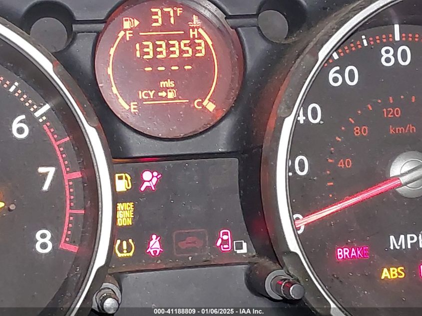 2010 Nissan Rogue Sl VIN: JN8AS5MV3AW124980 Lot: 41188809