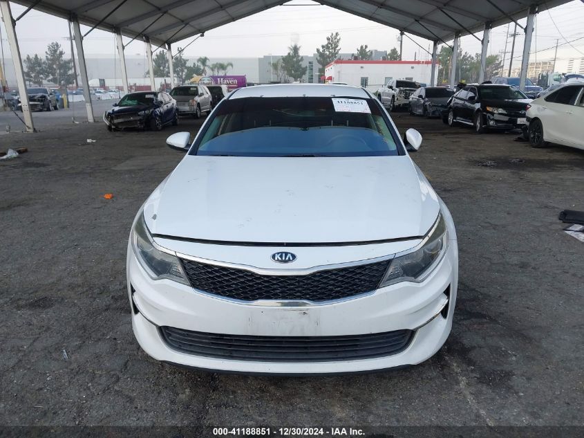 VIN 5XXGT4L30GG049789 2016 KIA Optima, LX no.11