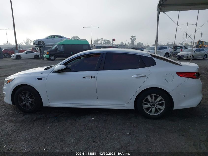 VIN 5XXGT4L30GG049789 2016 KIA Optima, LX no.6