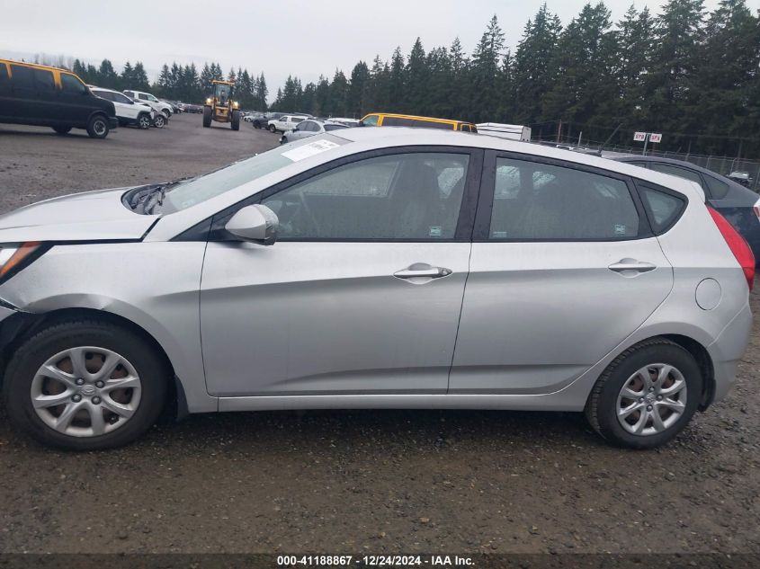 VIN KMHCT5AE5DU079204 2013 Hyundai Accent, GS no.14