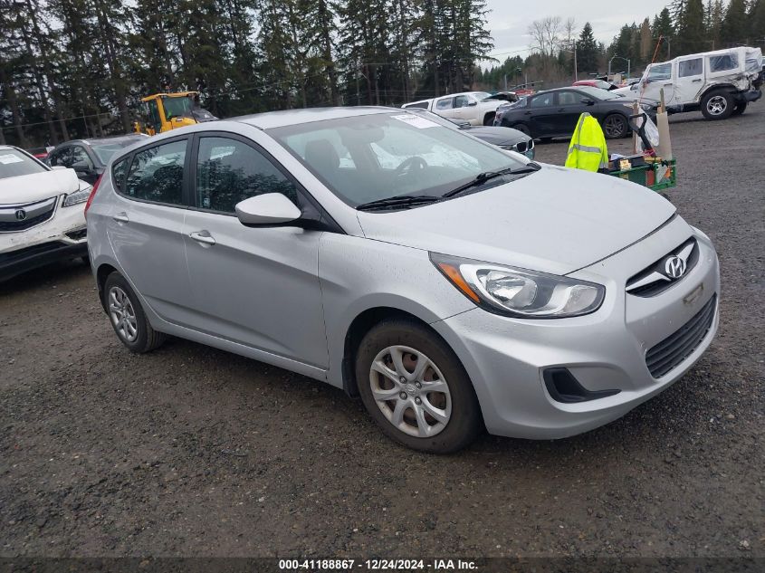 VIN KMHCT5AE5DU079204 2013 Hyundai Accent, GS no.1