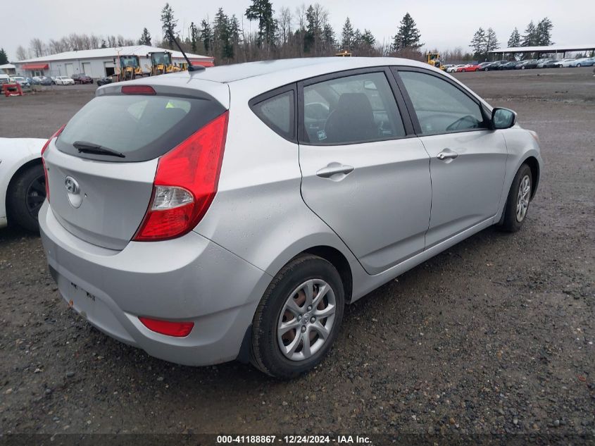 VIN KMHCT5AE5DU079204 2013 Hyundai Accent, GS no.4