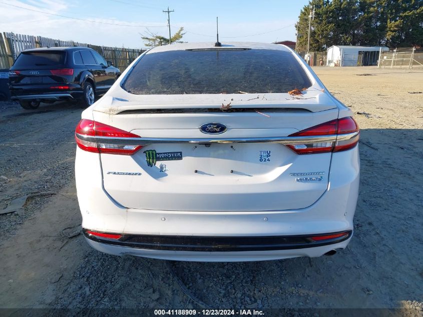 VIN 3FA6P0RUXJR131617 2018 Ford Fusion, Hybrid Tita... no.16