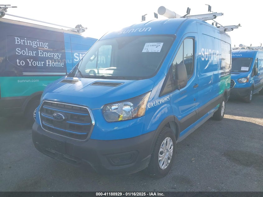 Vin: 1ftbw9ck0nka29955, lot: 41679221, ford e-transit-350 20222