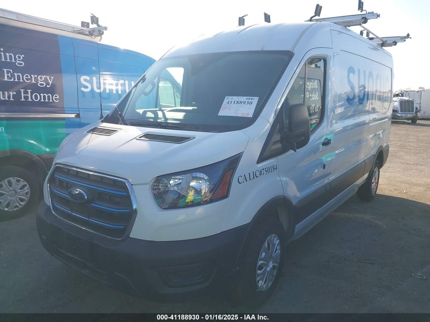 Vin: 1ftbw9ck6nka29958, lot: 41679222, ford e-transit-350 cargo van 20222