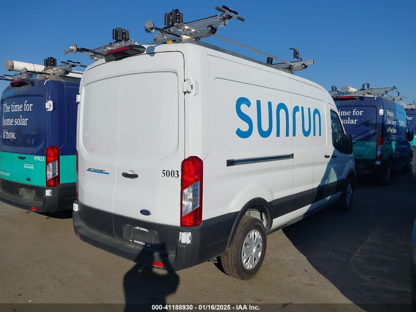 Vin: 1ftbw9ck6nka29958, lot: 41679222, ford e-transit-350 cargo van 20224