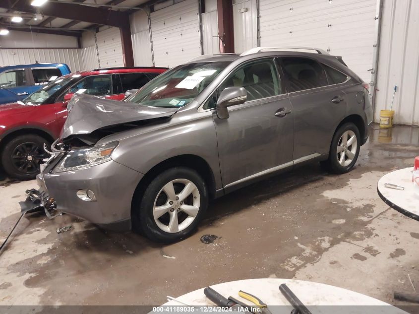 VIN 2T2BK1BA4EC230292 2014 Lexus RX, 350 no.2