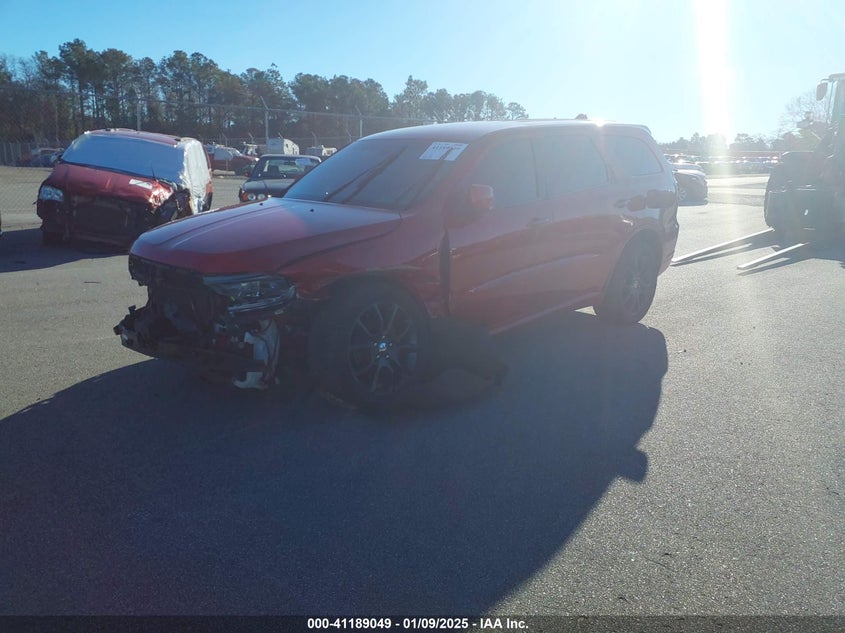 Vin: 1c4sdjct3fc939224, lot: 41679341, dodge durango r/t 20152