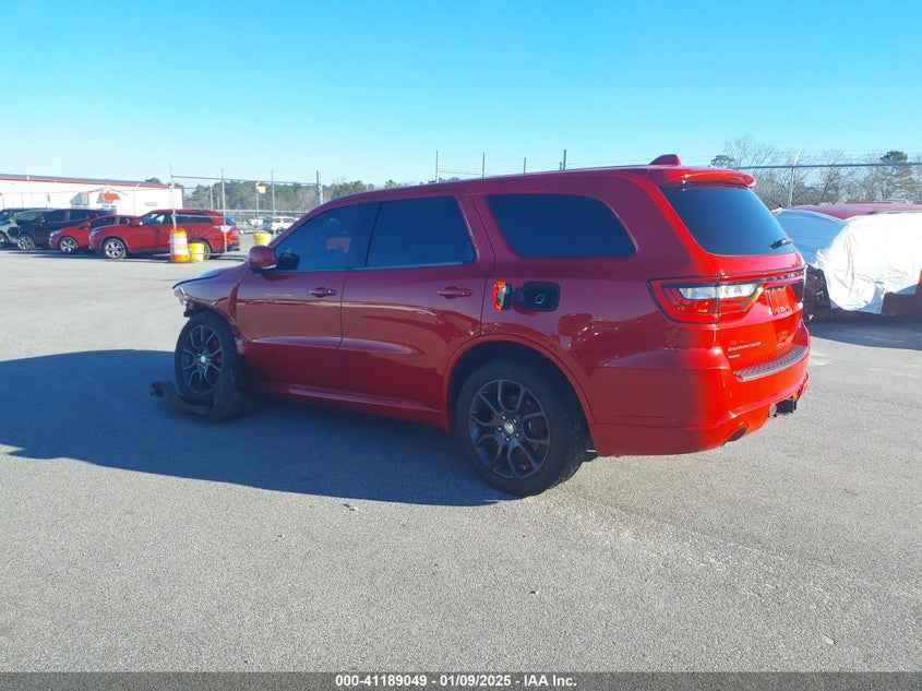 Vin: 1c4sdjct3fc939224, lot: 41679341, dodge durango r/t 20153