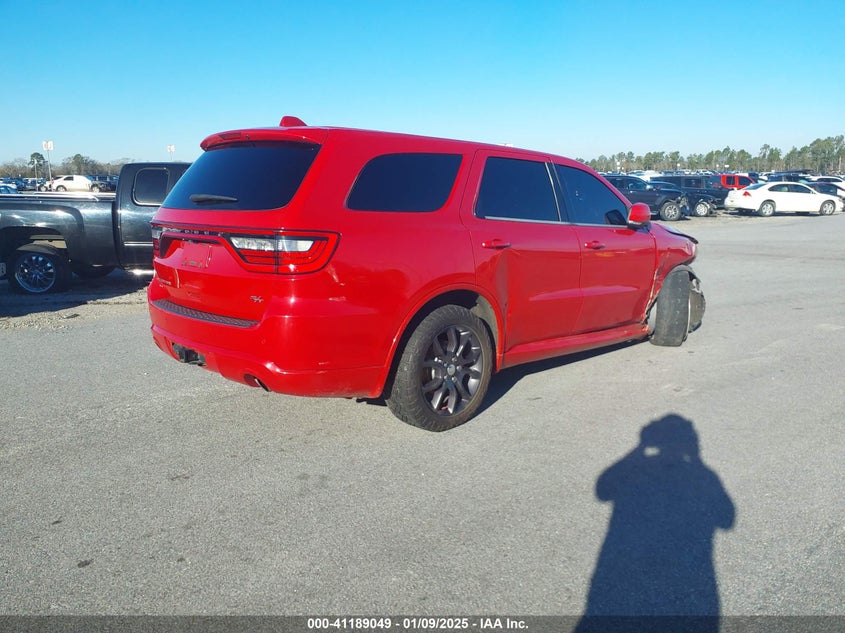 Vin: 1c4sdjct3fc939224, lot: 41679341, dodge durango r/t 20154