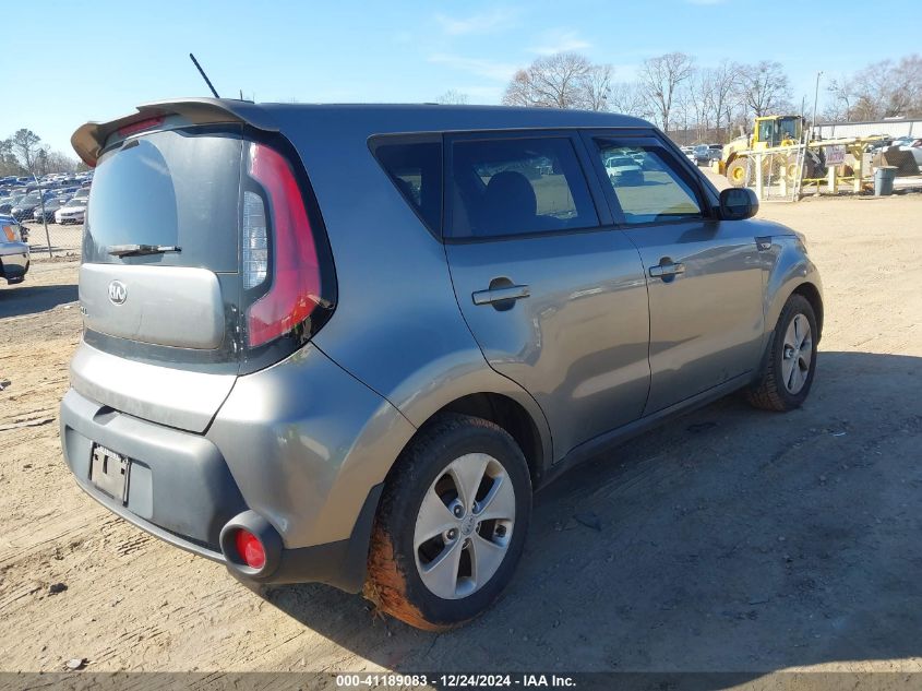 VIN KNDJN2A28E7040360 2014 KIA Soul no.4