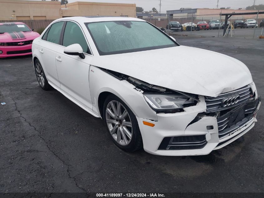 2018 AUDI A4 - WAULMAF40JA132623