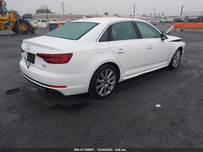 VIN WAULMAF40JA132623 2018 Audi A4, 2.0T Tech Ultra... no.4