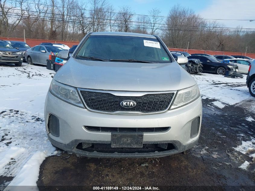 2015 Kia Sorento Lx VIN: 5XYKT3A63FG602141 Lot: 41189149