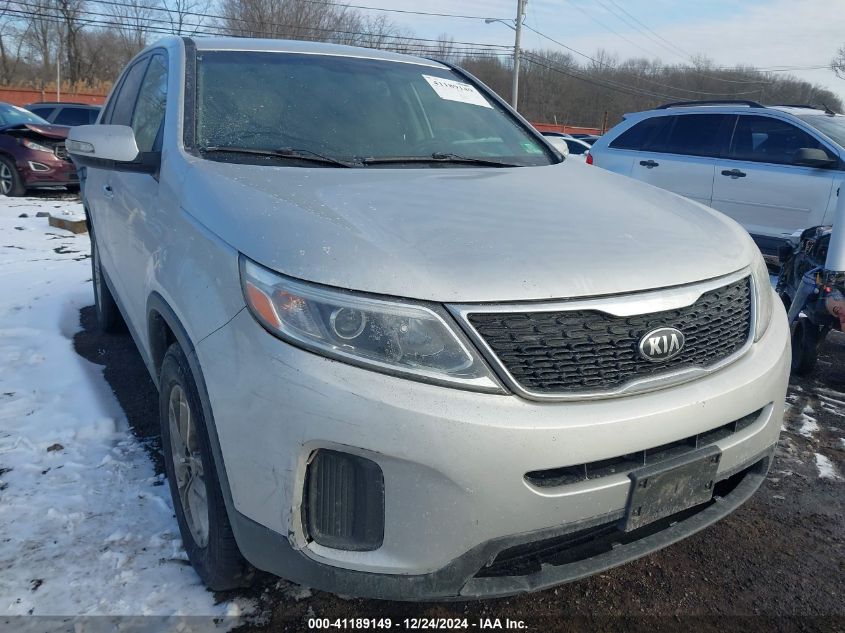 2015 Kia Sorento Lx VIN: 5XYKT3A63FG602141 Lot: 41189149