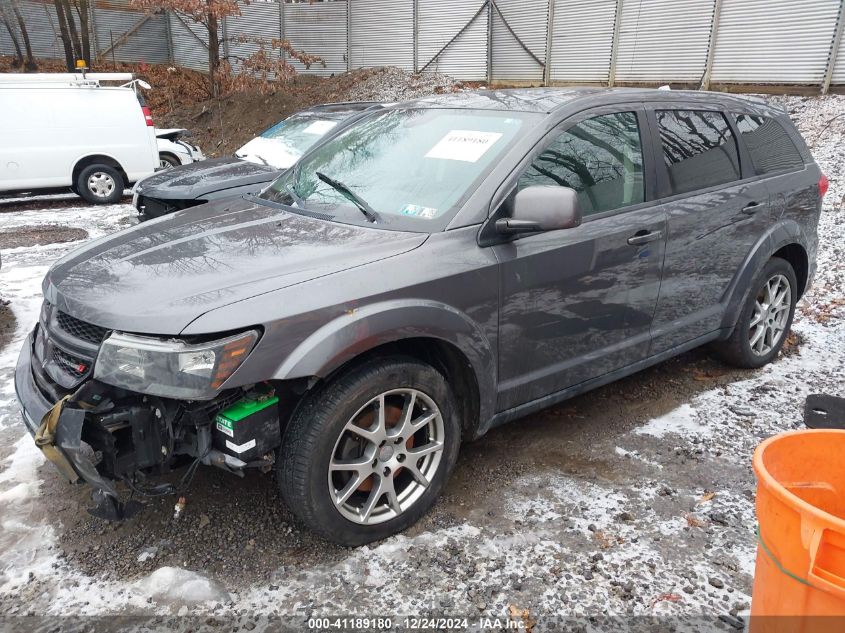 VIN 3C4PDCEG0ET221845 2014 DODGE JOURNEY no.2