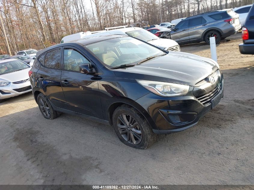 VIN KM8JTCAF4EU819573 2014 HYUNDAI TUCSON no.1