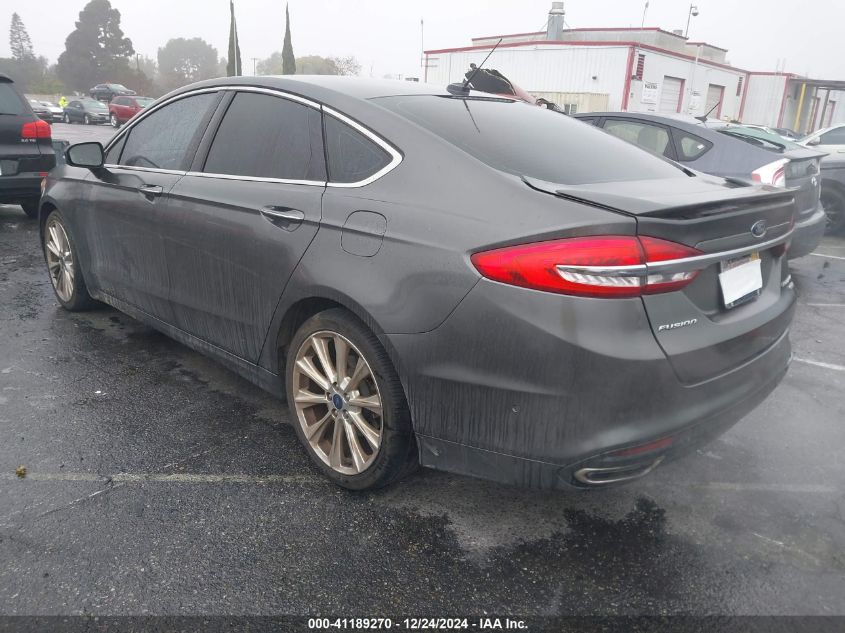 VIN 3FA6P0K97JR110245 2018 FORD FUSION no.3