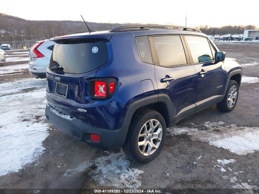 VIN ZACCJBBB1HPF36790 2017 Jeep Renegade, Latitude 4X4 no.4