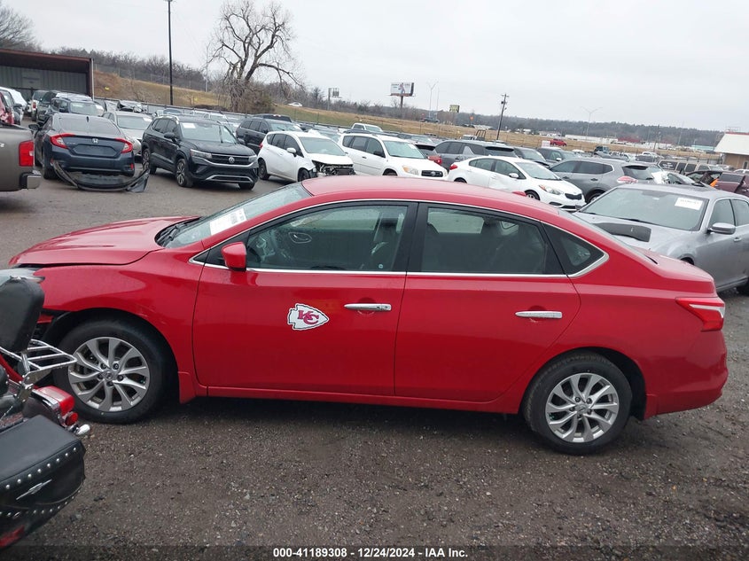 2018 NISSAN SENTRA VIN: 3N1AB7APXJY285593