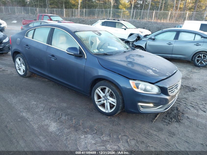 VIN YV1612FS1E1287193 2014 Volvo S60, T5 no.1