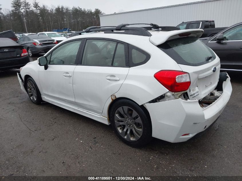 VIN JF1GPAS67DH853977 2013 Subaru Impreza, 2.0I Spo... no.3