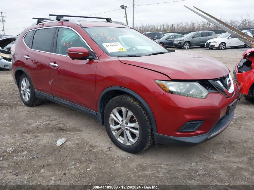 VIN 5N1AT2MV4FC829220 2015 Nissan Rogue, SV no.1