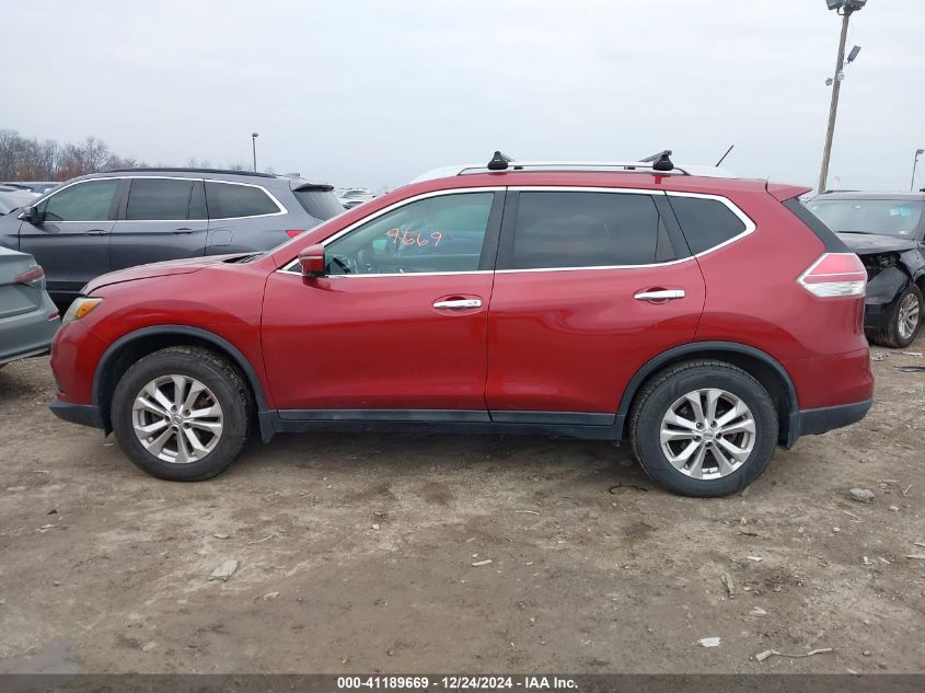 2015 Nissan Rogue Sv VIN: 5N1AT2MV4FC829220 Lot: 41189669