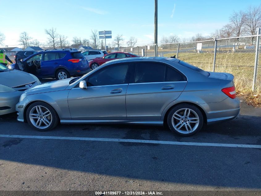 VIN WDDGF8ABXEG221654 2014 MERCEDES-BENZ C 300 no.14