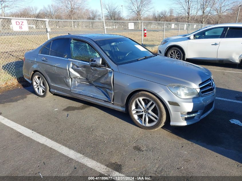 VIN WDDGF8ABXEG221654 2014 MERCEDES-BENZ C 300 no.1