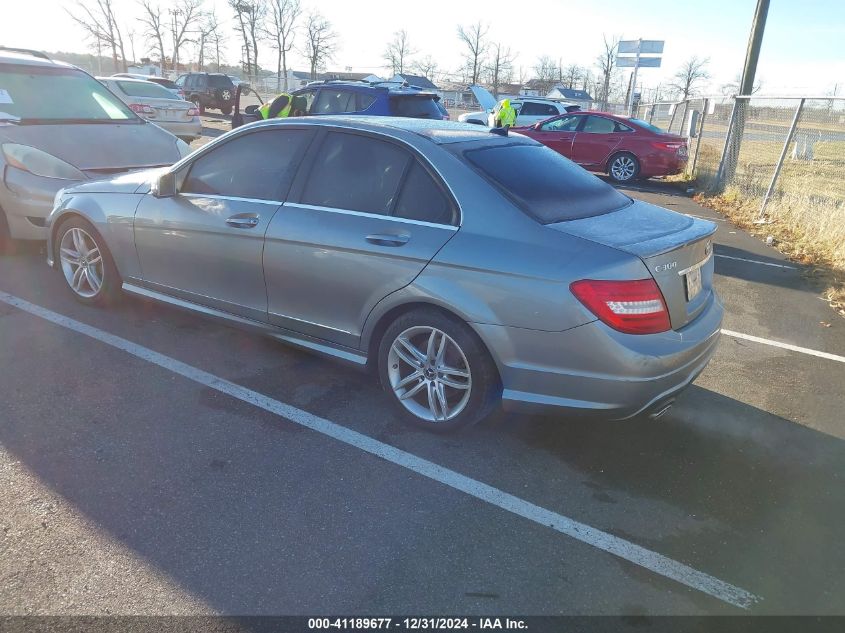 VIN WDDGF8ABXEG221654 2014 MERCEDES-BENZ C 300 no.3