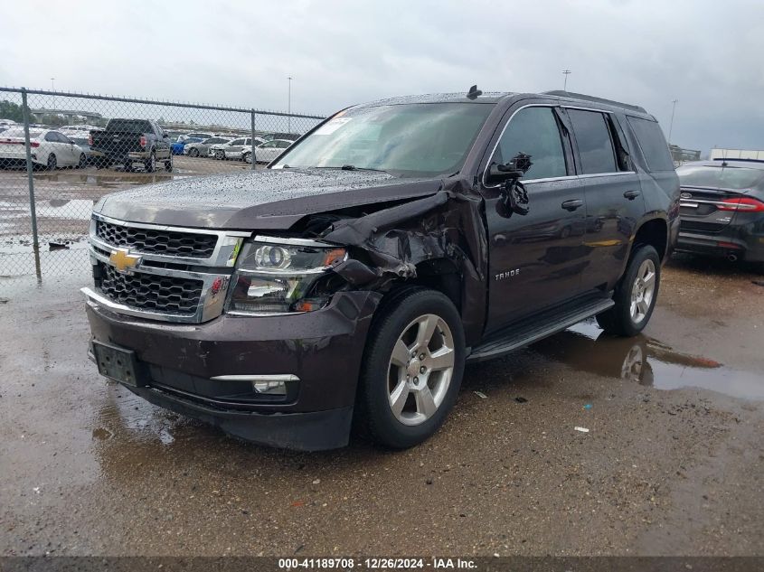 VIN 1GNSCBKCXFR180926 2015 Chevrolet Tahoe, LT no.2