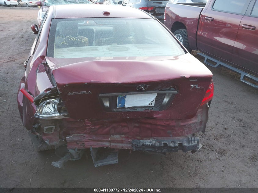 2006 ACURA TL VIN: 19UUA66266A074604