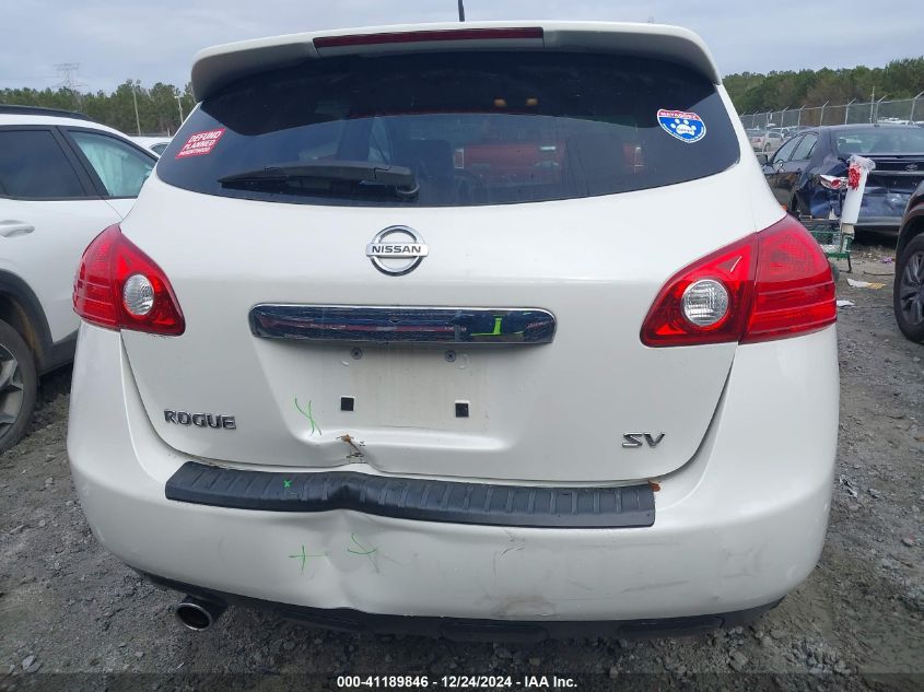 VIN JN8AS5MT8DW545676 2013 Nissan Rogue, SV no.6