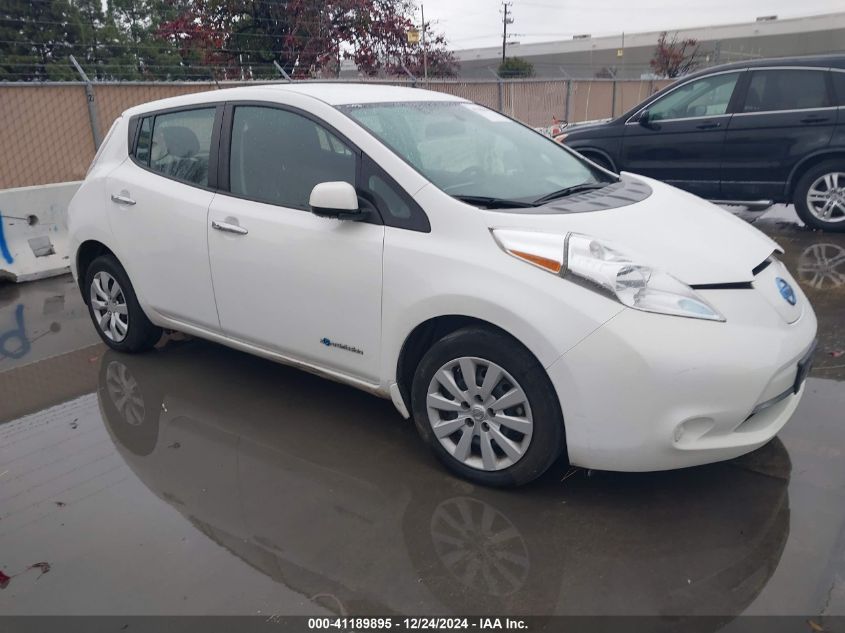 2016 NISSAN LEAF