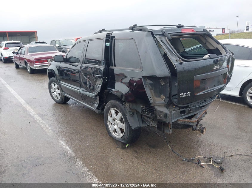 2008 JEEP GRAND CHEROKEE VIN: 1J8GR48KX8C156101