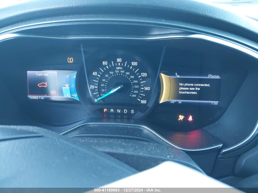 2013 FORD FUSION VIN: 3FA6P0D91DR121730