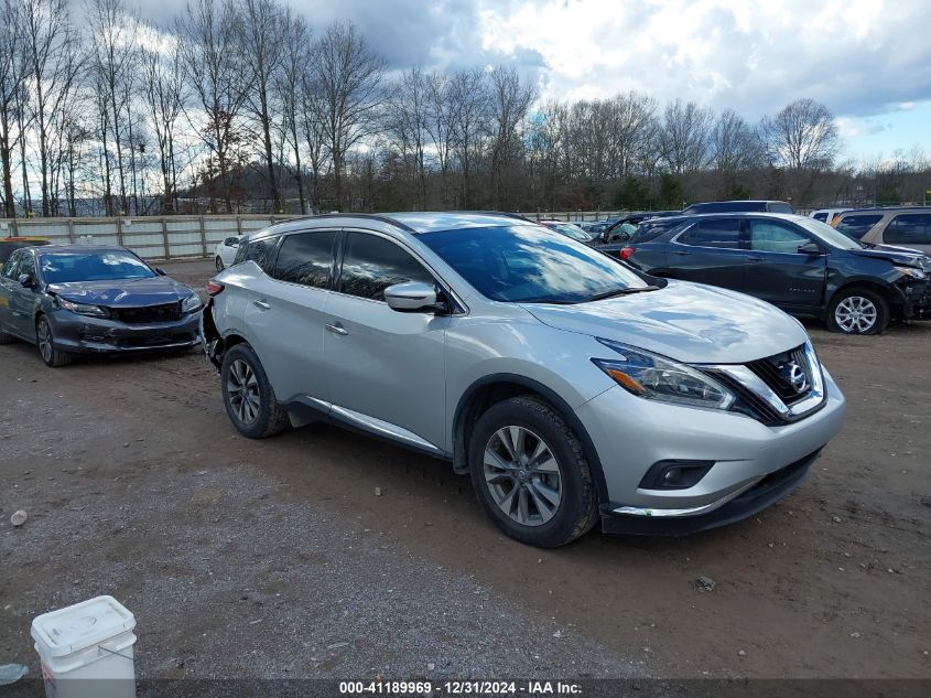 VIN 5N1AZ2MHXJN113122 2018 NISSAN MURANO no.1