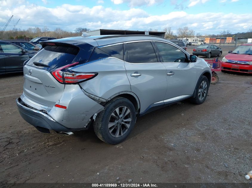 VIN 5N1AZ2MHXJN113122 2018 NISSAN MURANO no.4