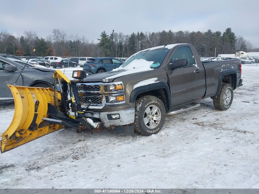 VIN 1GCNKREC7EZ251124 2014 CHEVROLET SILVERADO 1500 no.2