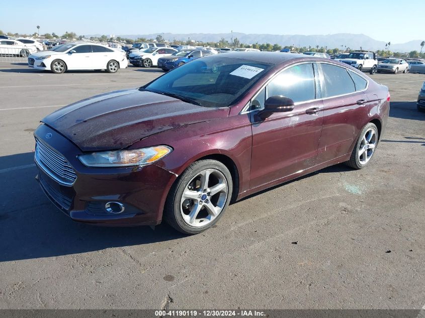 VIN 3FA6P0HRXDR324335 2013 Ford Fusion, SE no.2