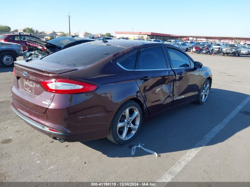 VIN 3FA6P0HRXDR324335 2013 Ford Fusion, SE no.4