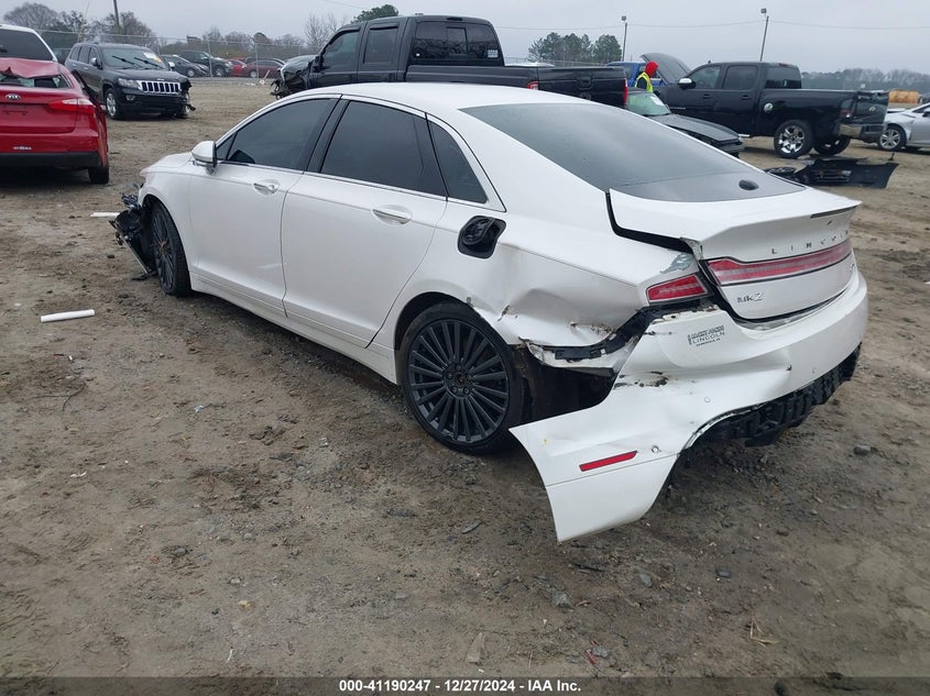 2018 LINCOLN MKZ VIN: 3LN6L5F9XJR609713